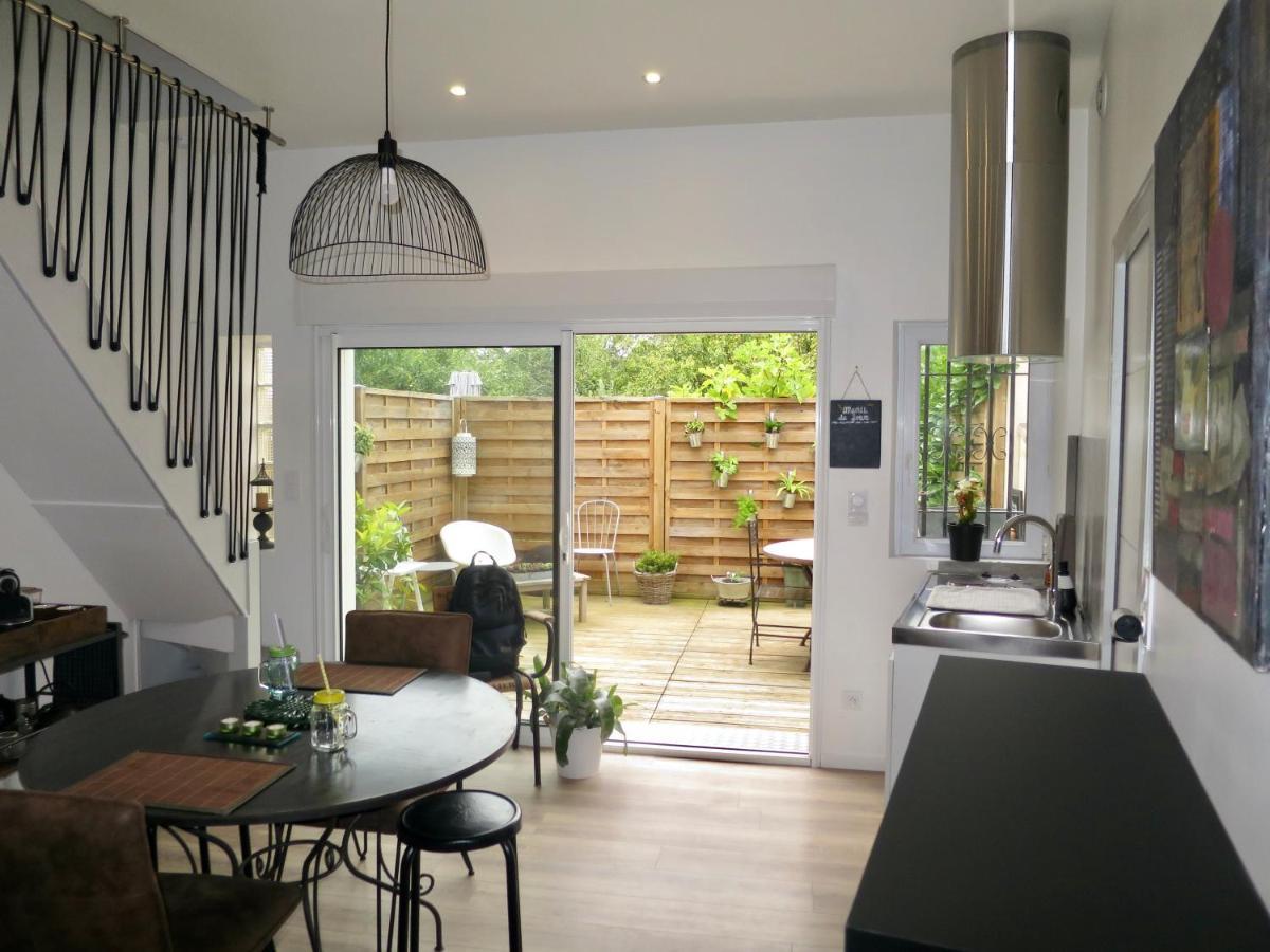 Duplex Contemporain Terrasse Exterieure Parking Appartement Leves Buitenkant foto