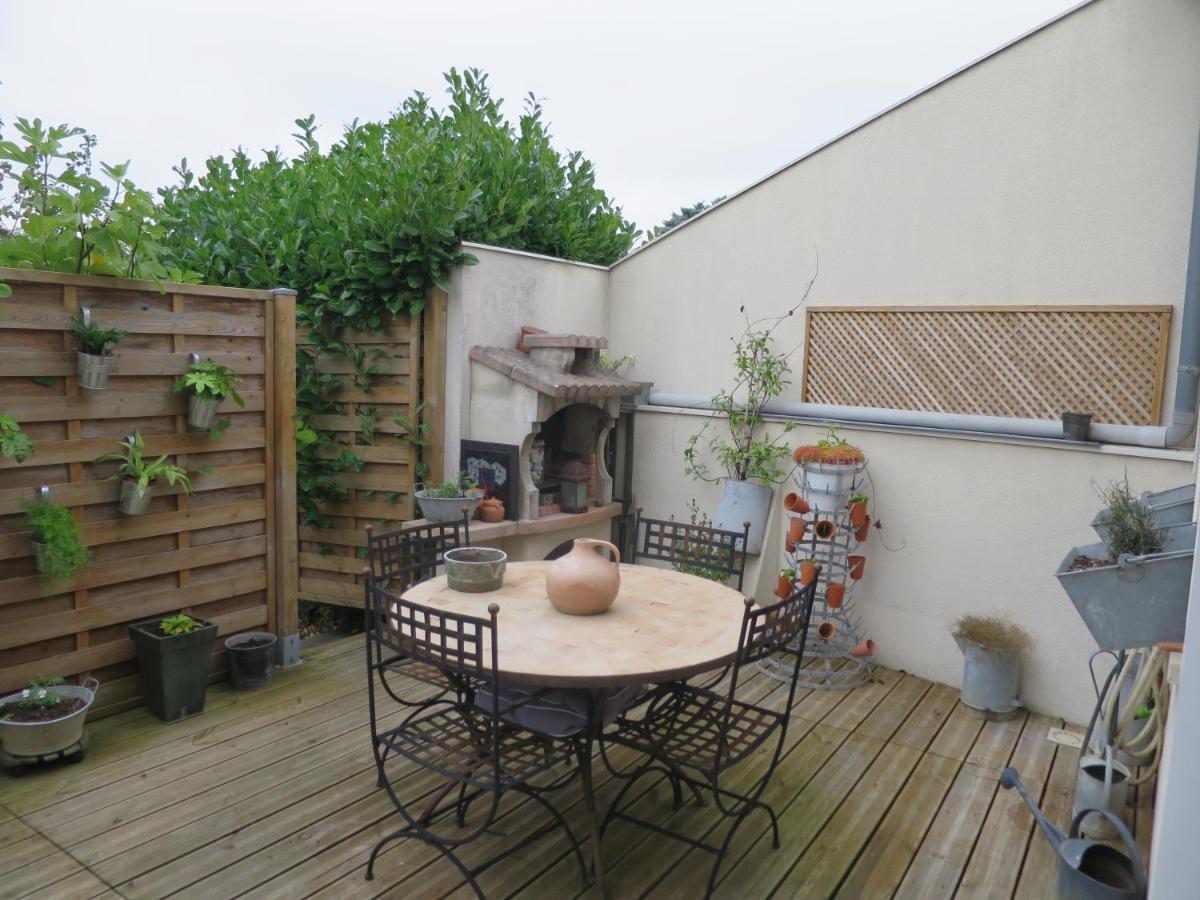 Duplex Contemporain Terrasse Exterieure Parking Appartement Leves Buitenkant foto