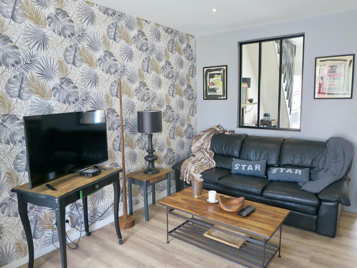 Duplex Contemporain Terrasse Exterieure Parking Appartement Leves Buitenkant foto