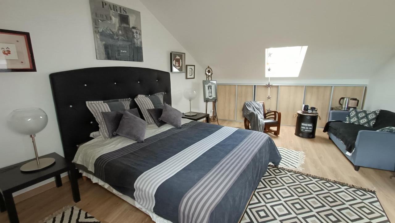 Duplex Contemporain Terrasse Exterieure Parking Appartement Leves Buitenkant foto